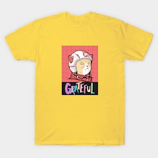 Grateful Cat T-Shirt